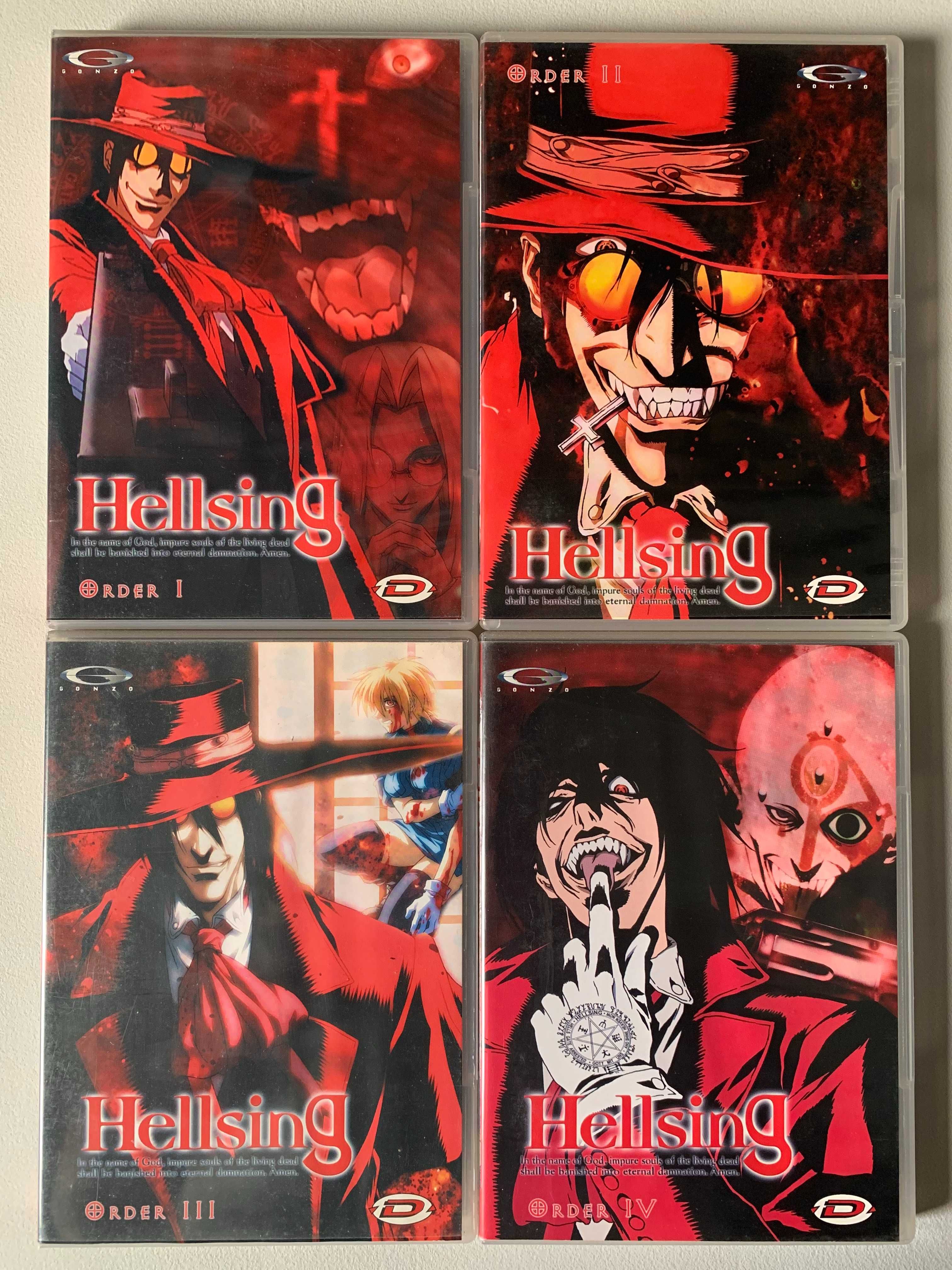[DVD] Hellsing - Série Completa (Episódios 1 a 13)