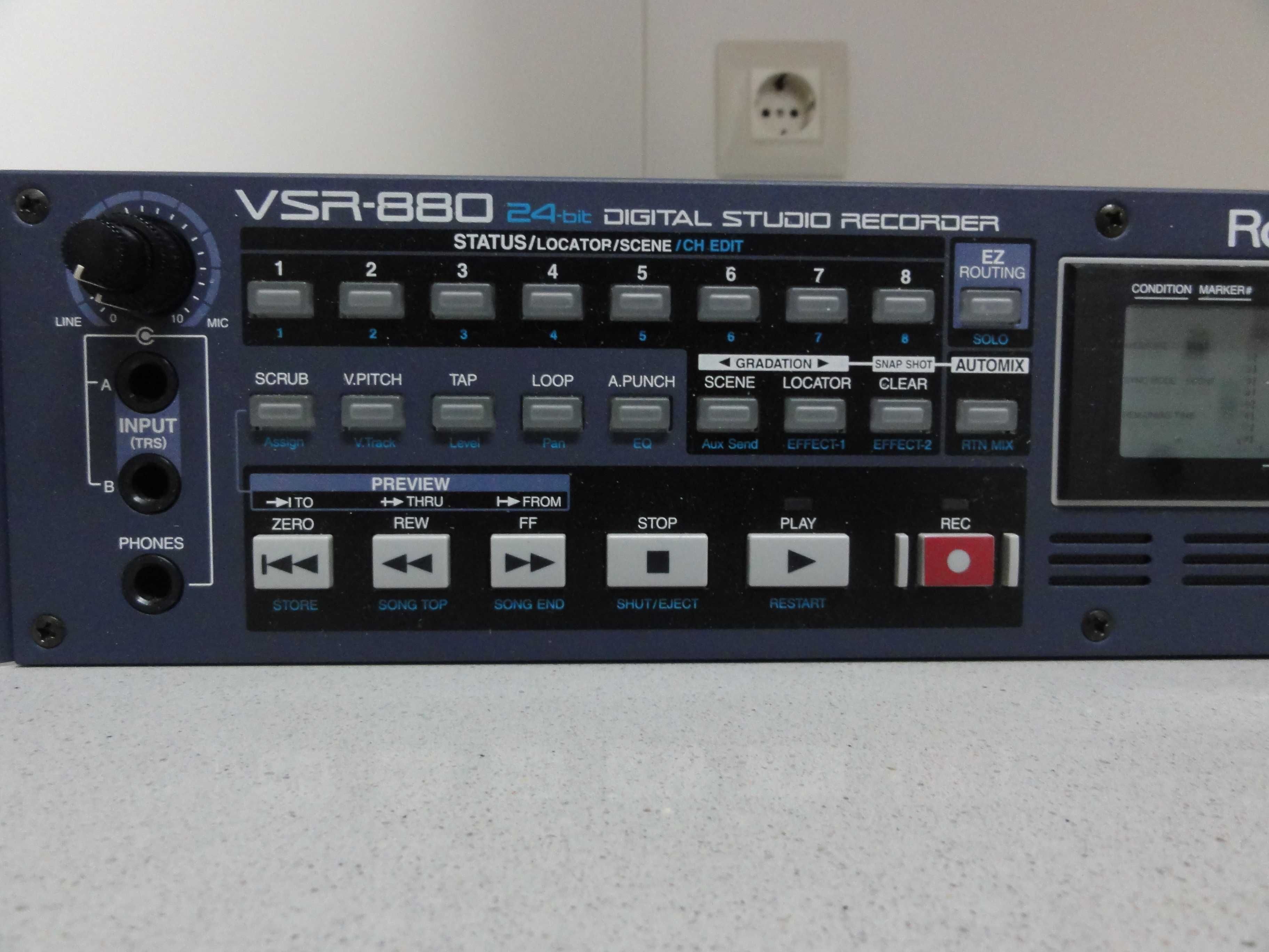 Roland VSR-880 - Gravador Digital