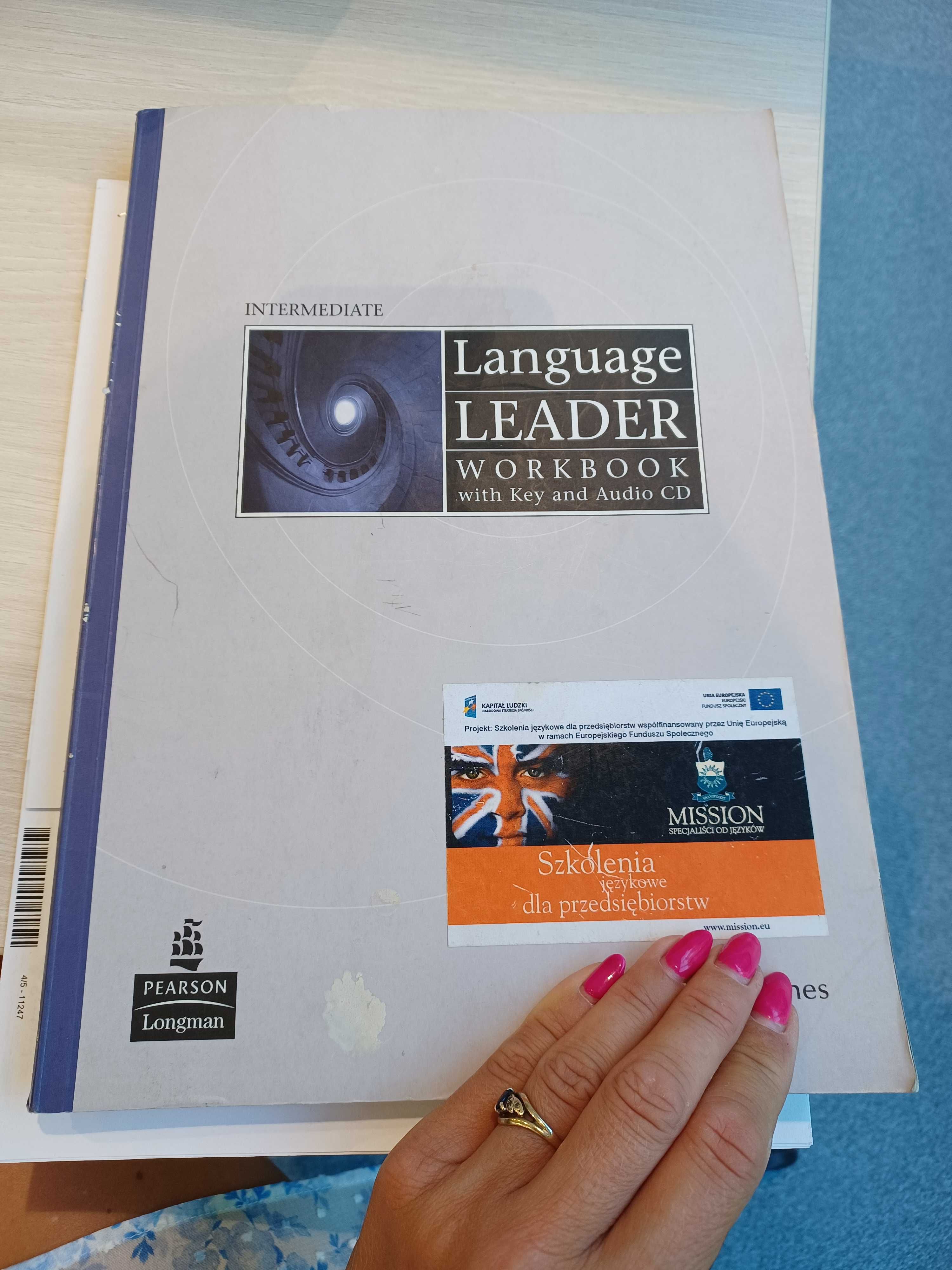 Ćwiczenia/workbook do angielskiego Language Leader +CD