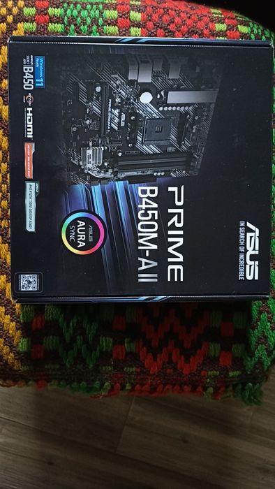 Комплект на базі материнської плати ASUS PRIME B450M-A II
