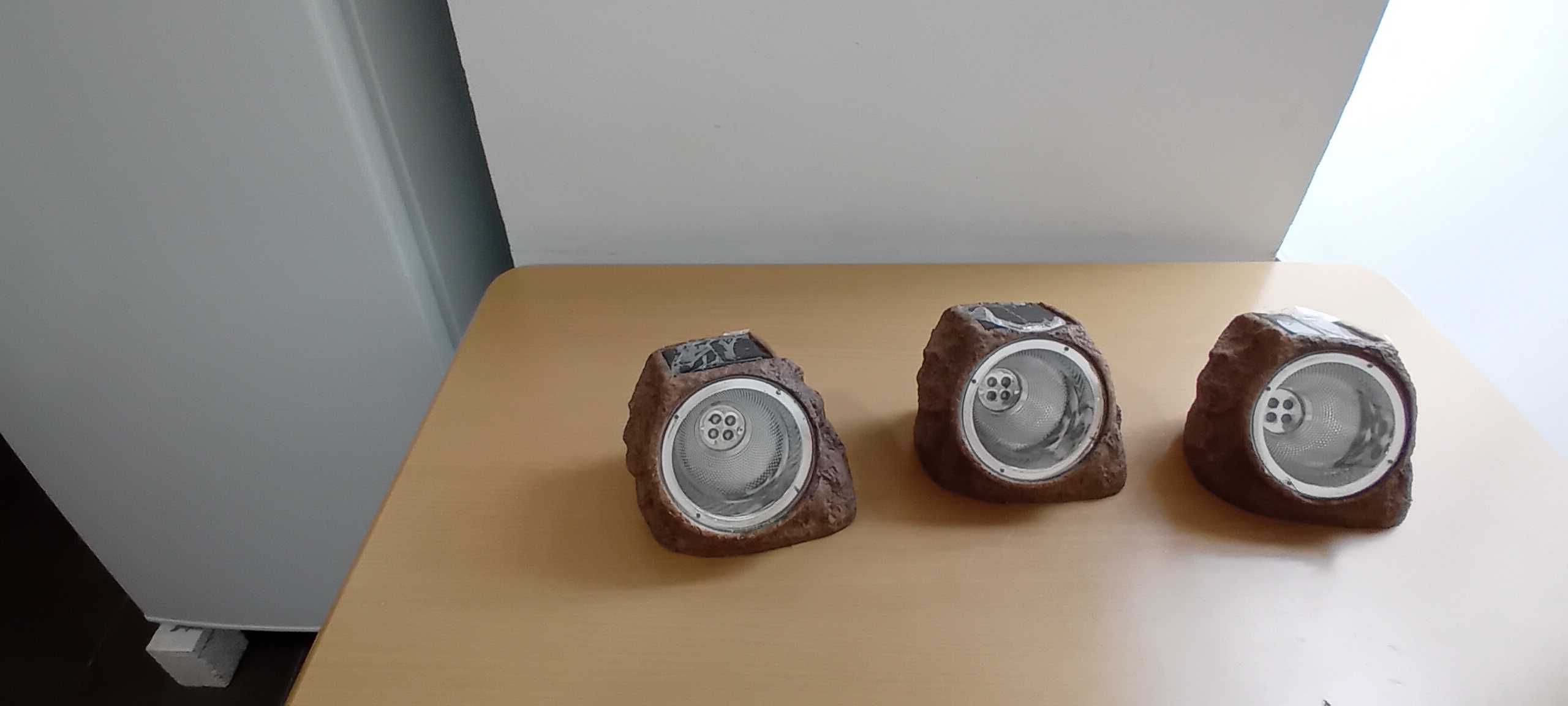 Lâmpadas solares para jardim