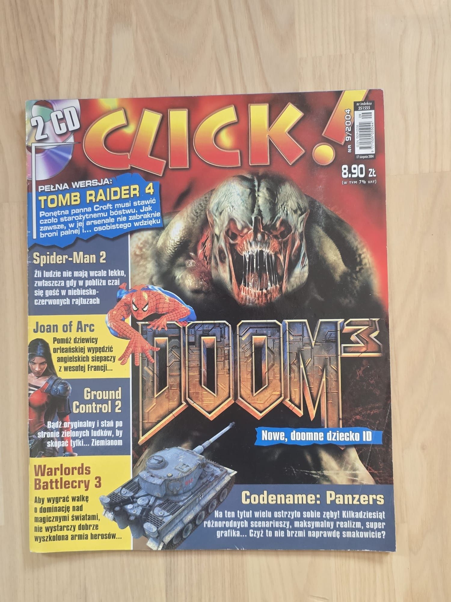 Click magazyn komputerowy z lat 2001,2002,2004