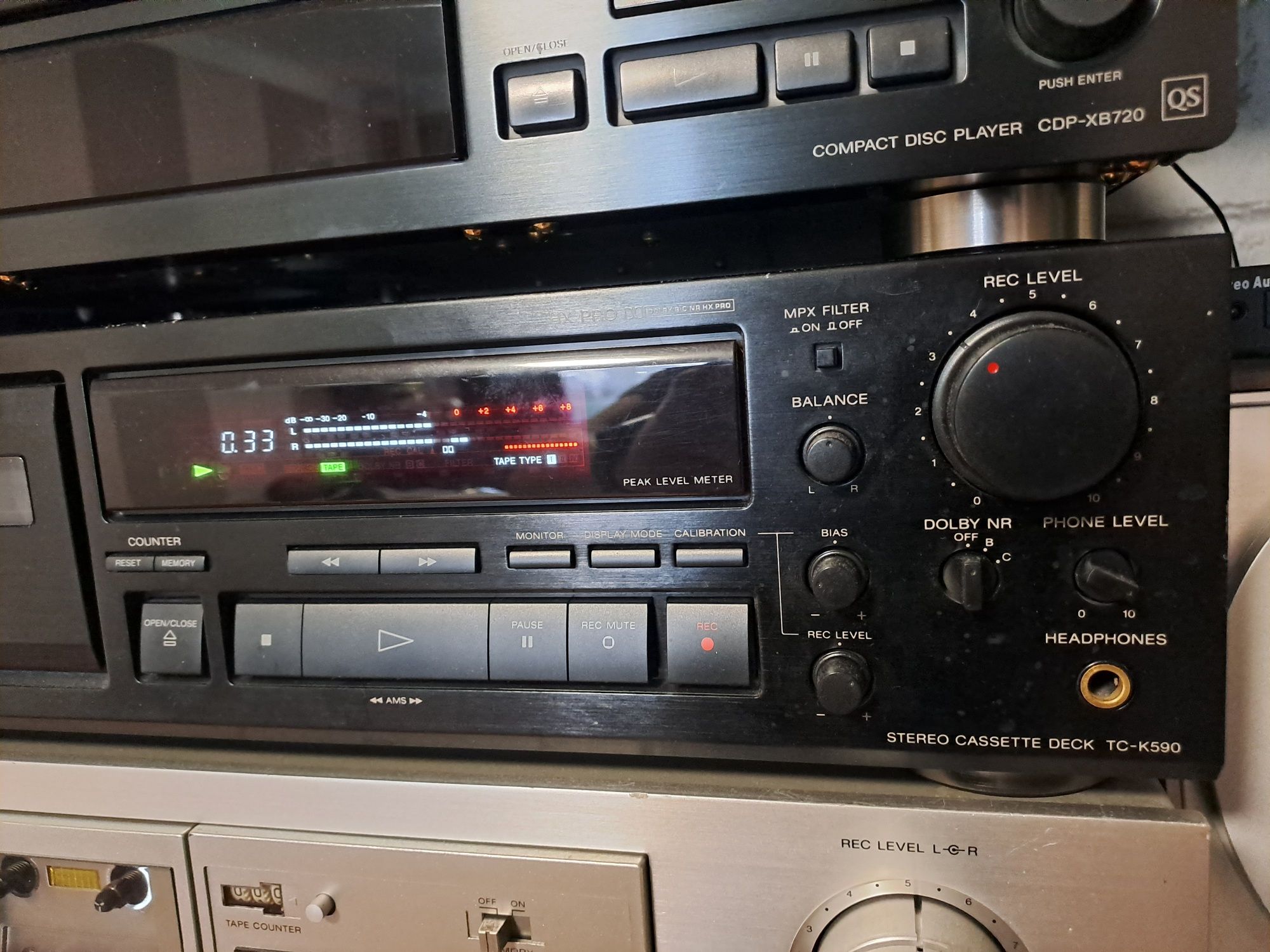 Sony TC-K590 deck