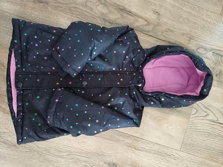 Kurtka zimowa dziewczęca roz 80/86