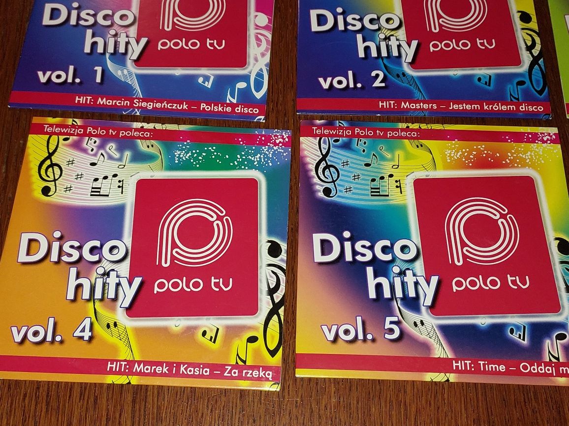 CD Disco Polo Telewizja Hity POLO TV 60 utw. Vol.1 do Vol.6 - 6CD=50zł