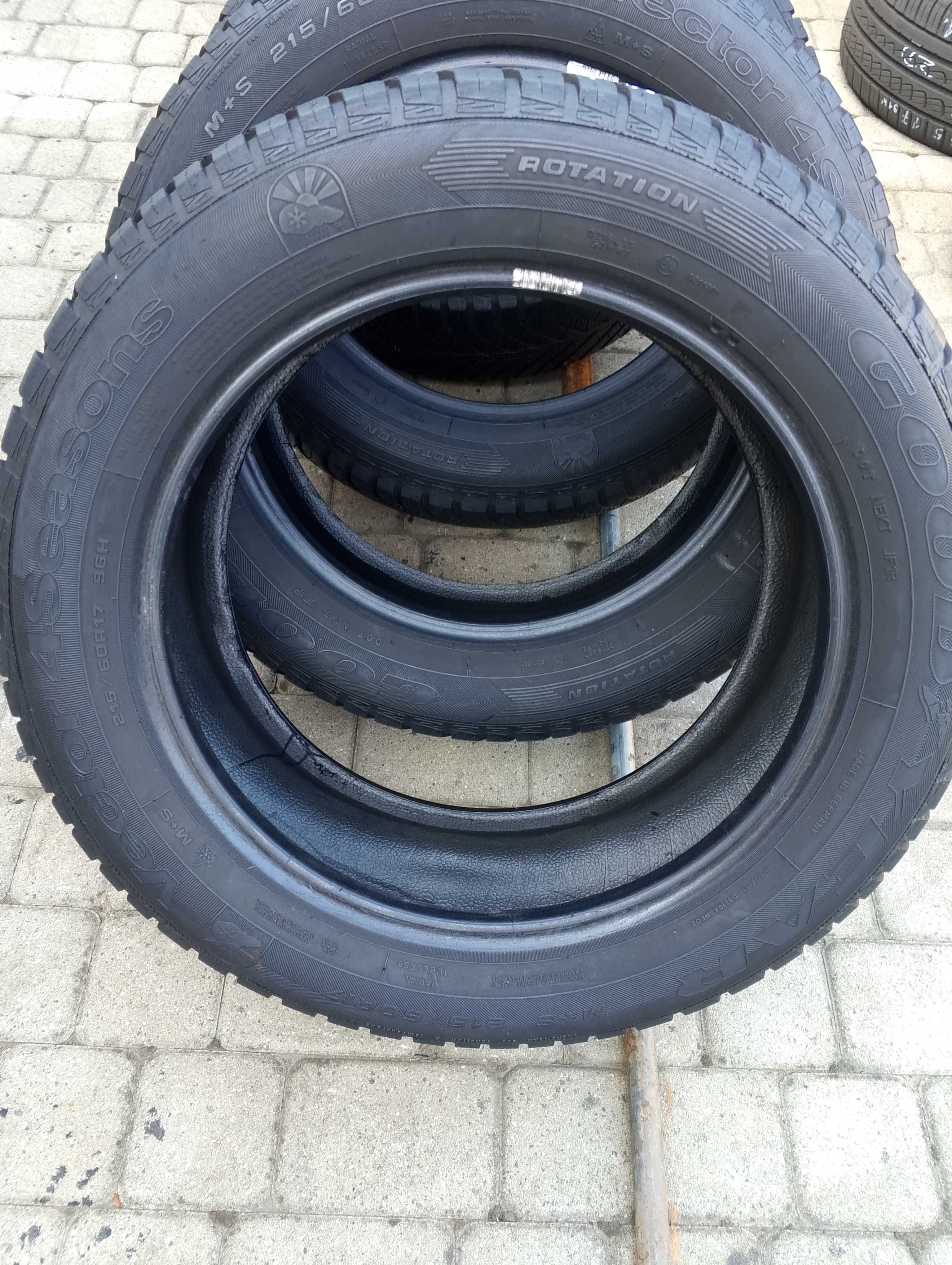 opony 4szt.215/60/17 96 H Goodyear Vector