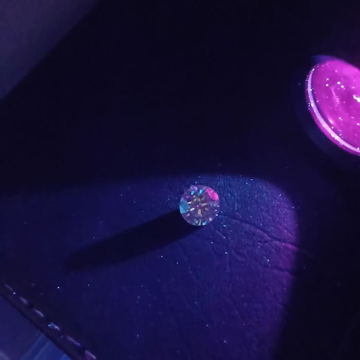 Diamante CVD 8.5mm   Pura Perfeição! Certificado