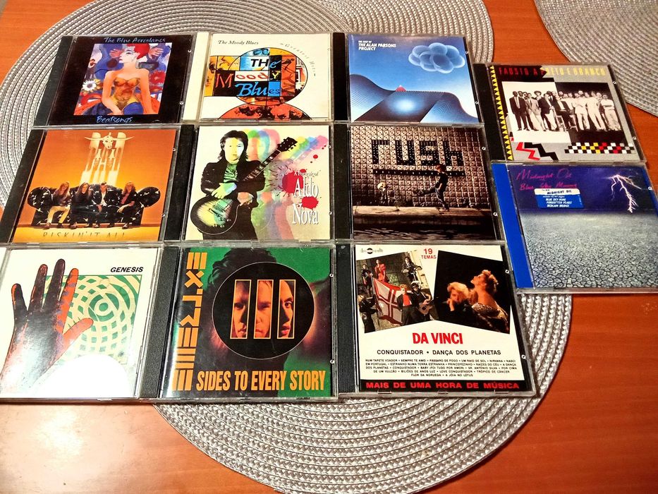 Conjunto CDs anos 80 e 90