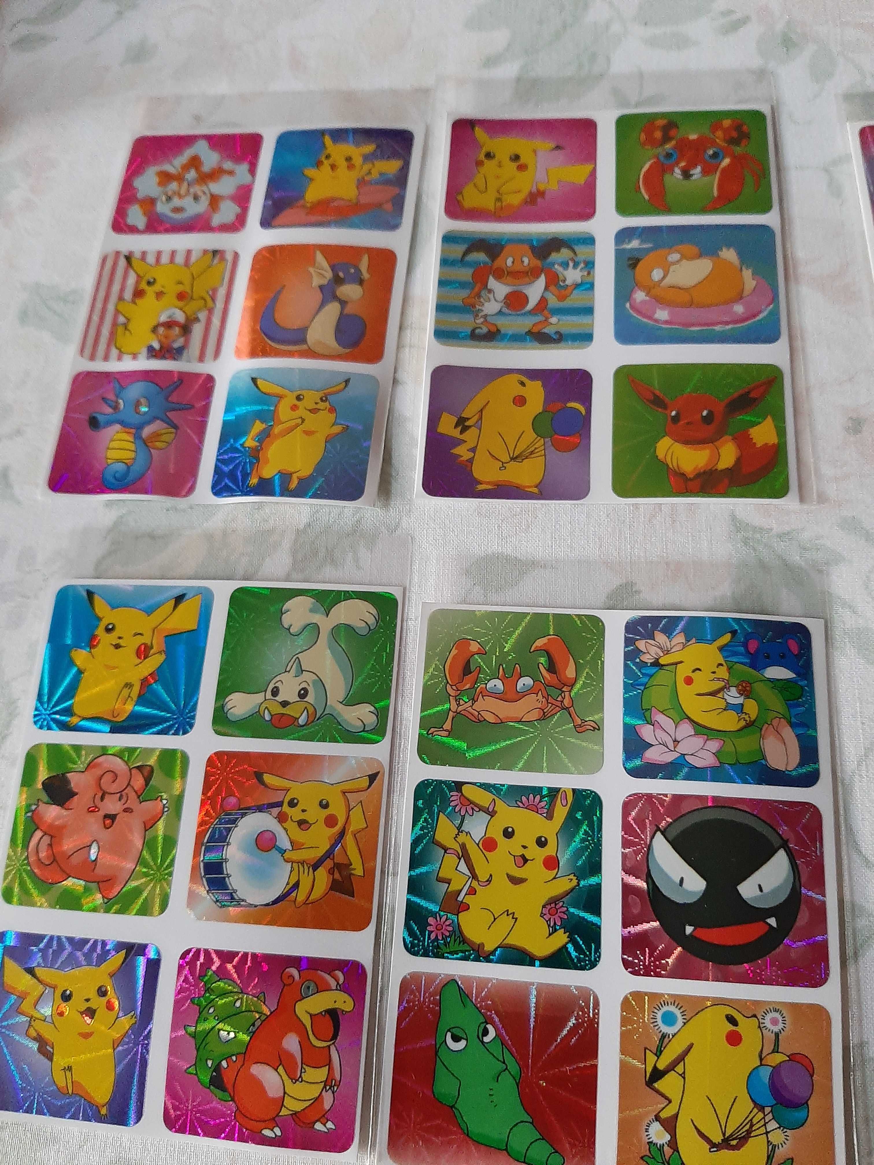 Kolekcjonerskie naklejki Pokemon