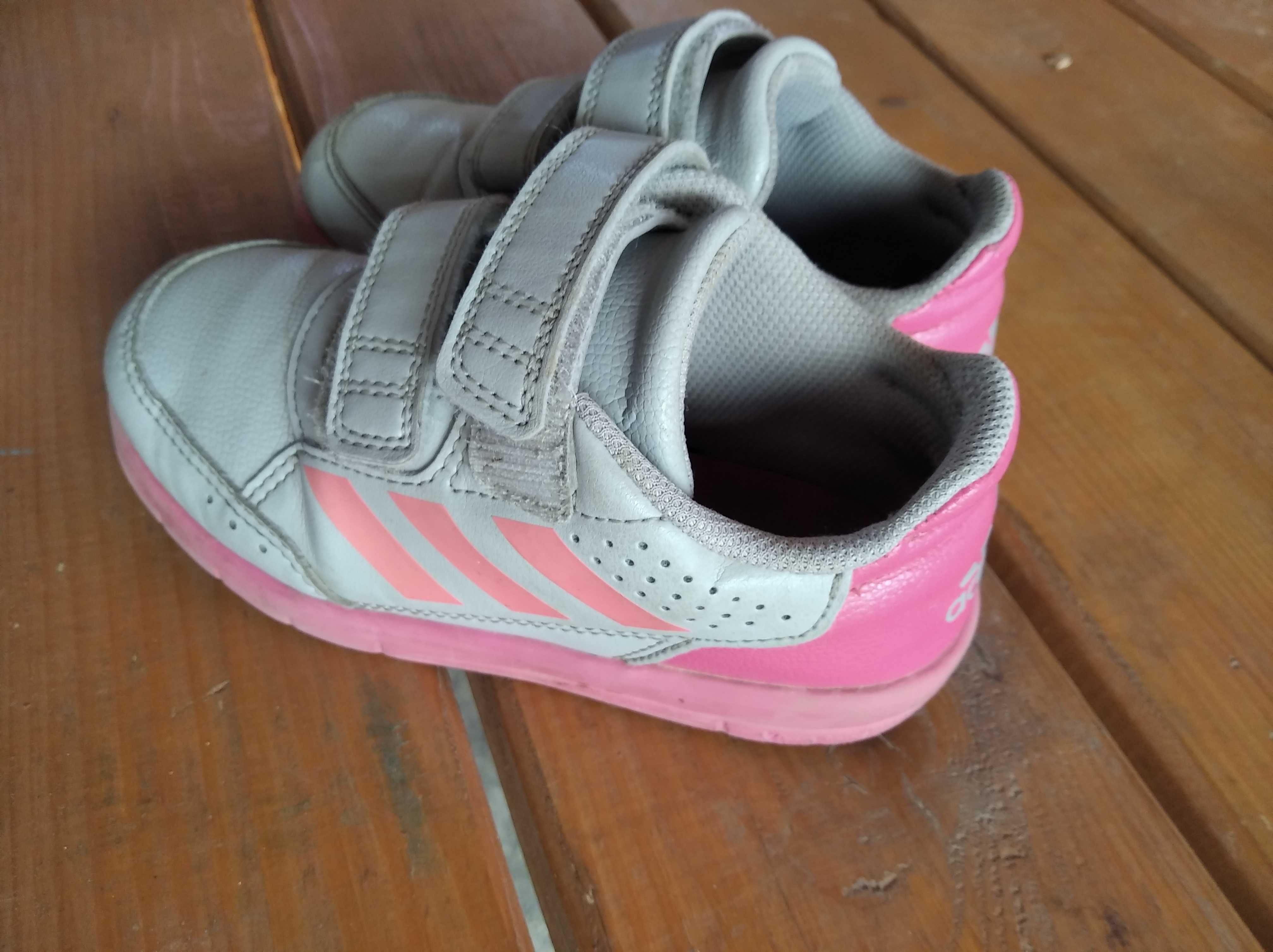 buciki Adidas, adidasy dla dziewczynki rozmiar 27, dł.wkładki 17,5cm