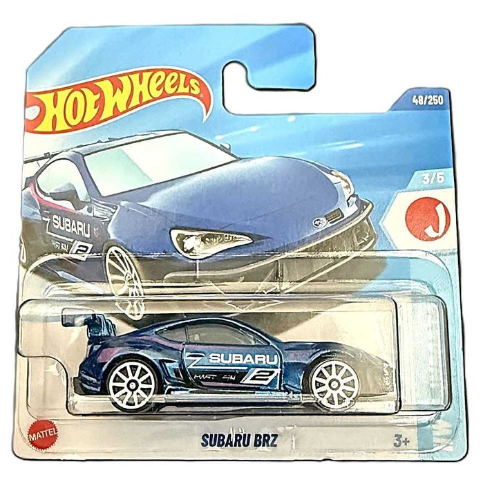 Hot Wheels Subaru BRZ 2025 niebieski