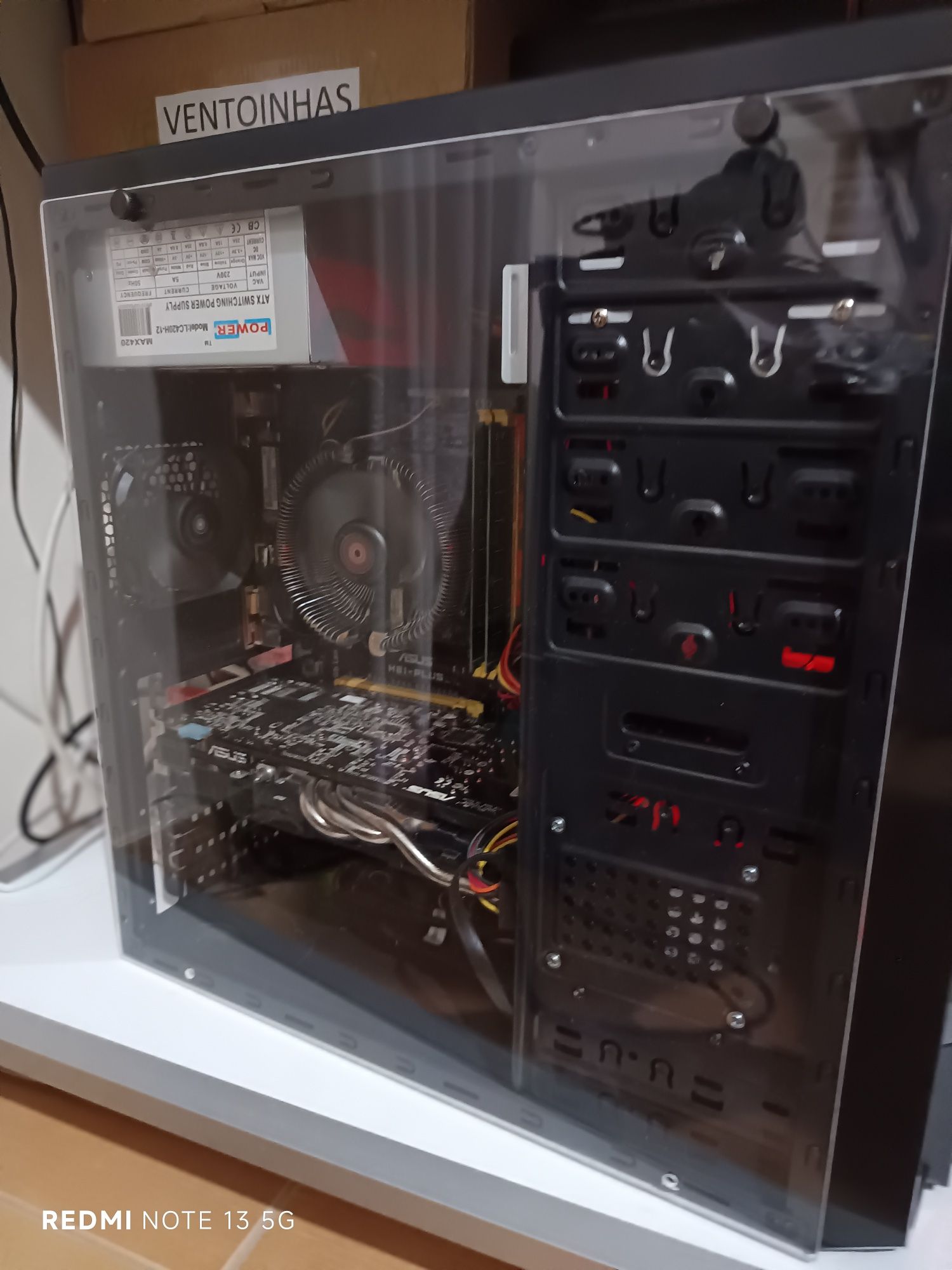 Desktop ASUS i5 4460 3.2 GHz
Motherboard ASUS H81 Plus
Processador i5