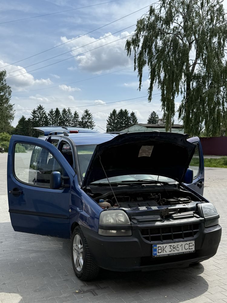 FIAT Doblo 2004р. 1.9 дизель(JTD) пасажир ориг