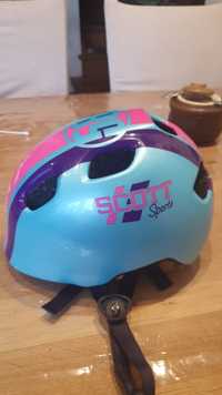 Kask dziewczęcy SCOTT rozm. 46-52 rower, rolki, deskorolka