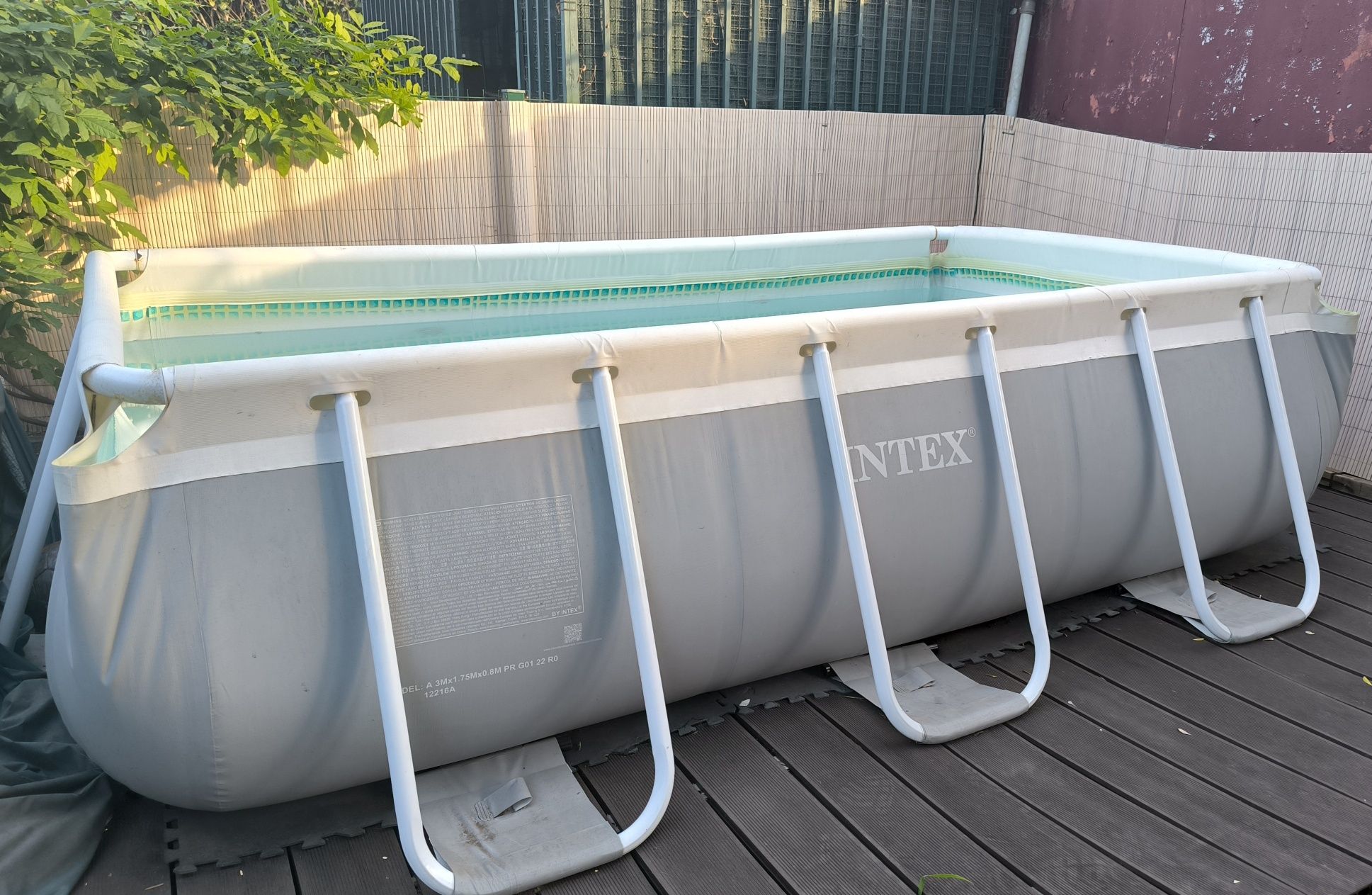 Piscina Intex 3m x 1,75m x 0,80m