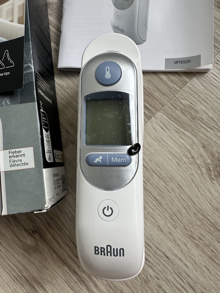 Braun termometr do ucha