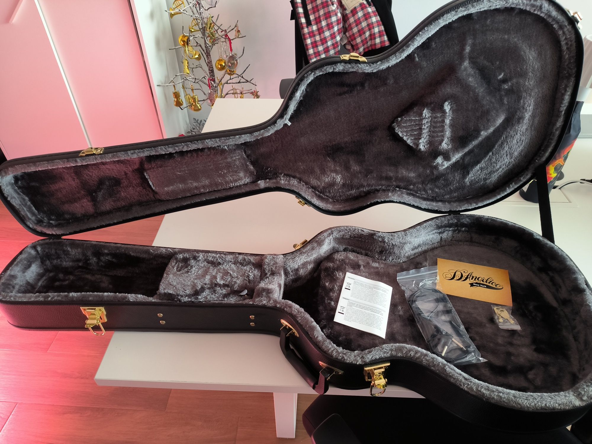 D'angelico Excel DC Vintage Natural