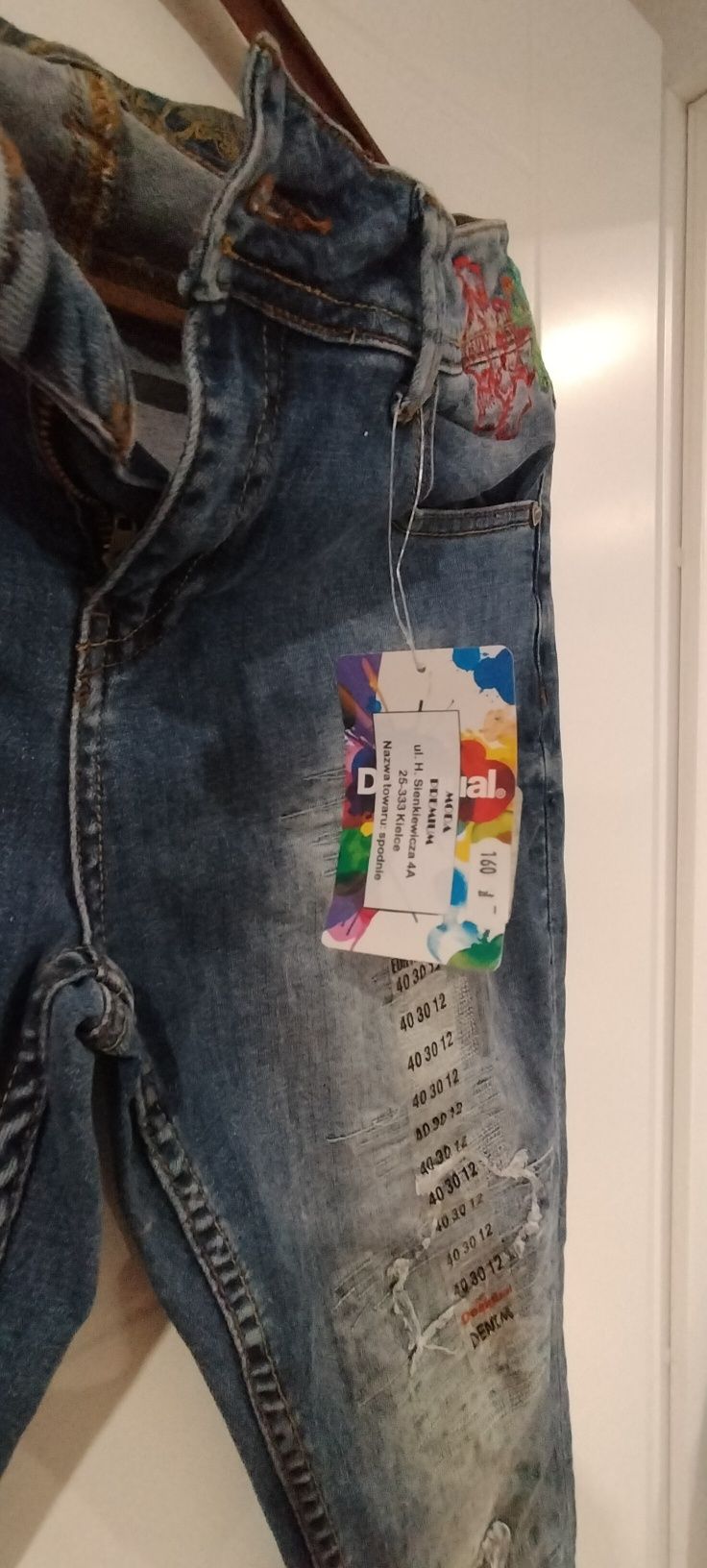 Spodnie dżinsowe firmy Desigual,rozm.30