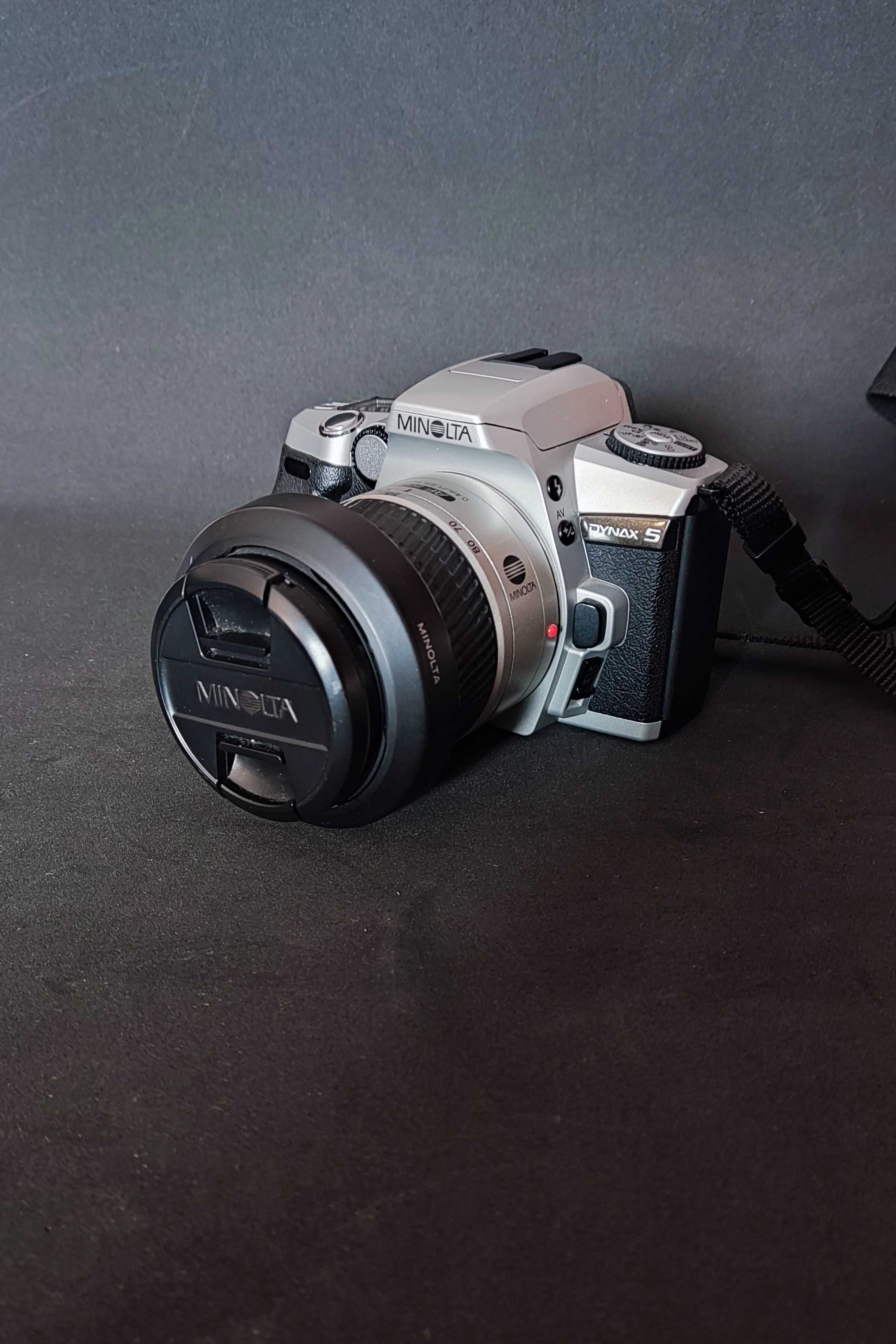 Máquina Analógica Minolta Dynax 5 (com defeito) + 28-80