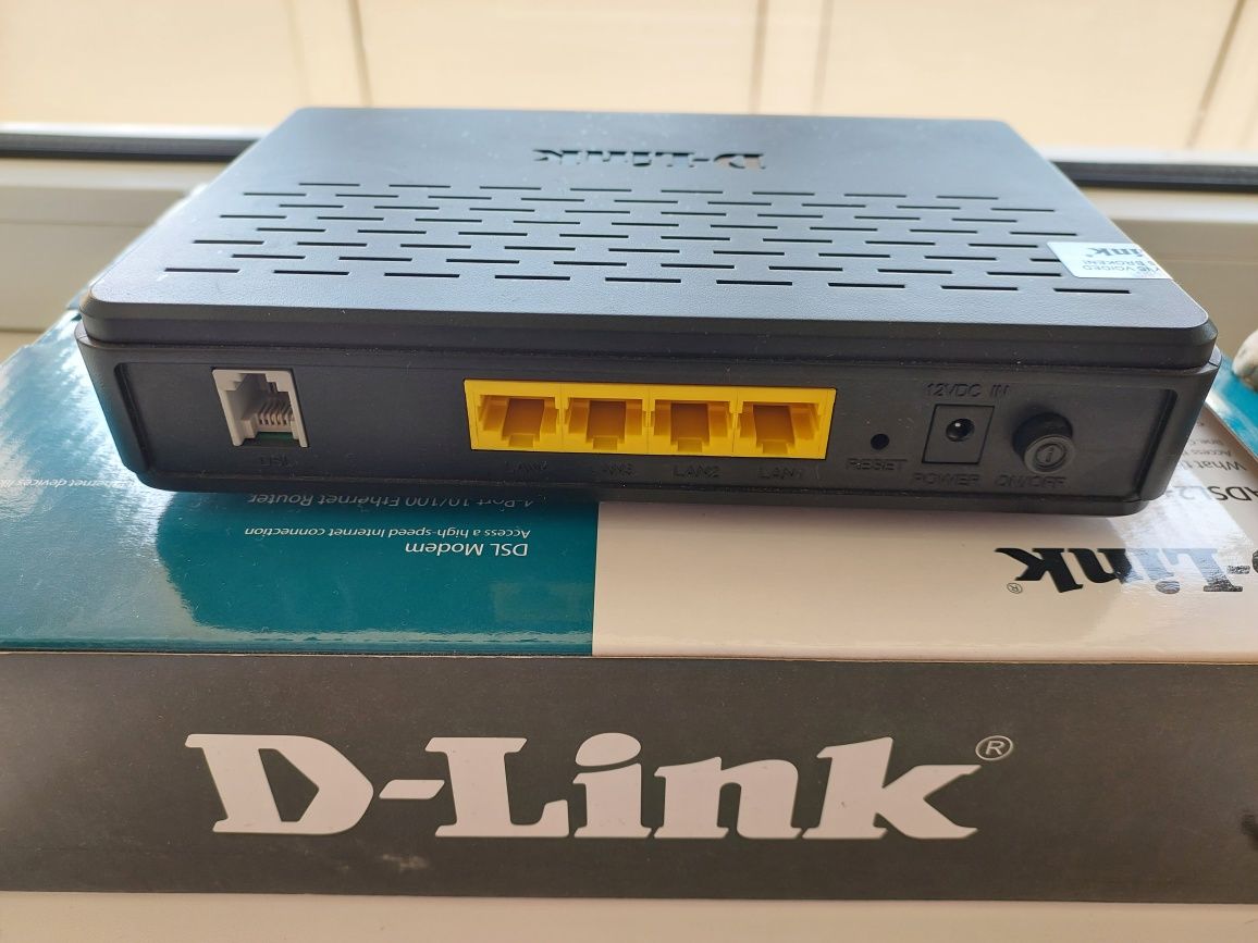 Маршрутизатор Switch D-Link DSL-2540U