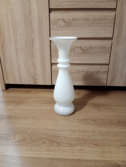 Wazon mleczne szkło PRL