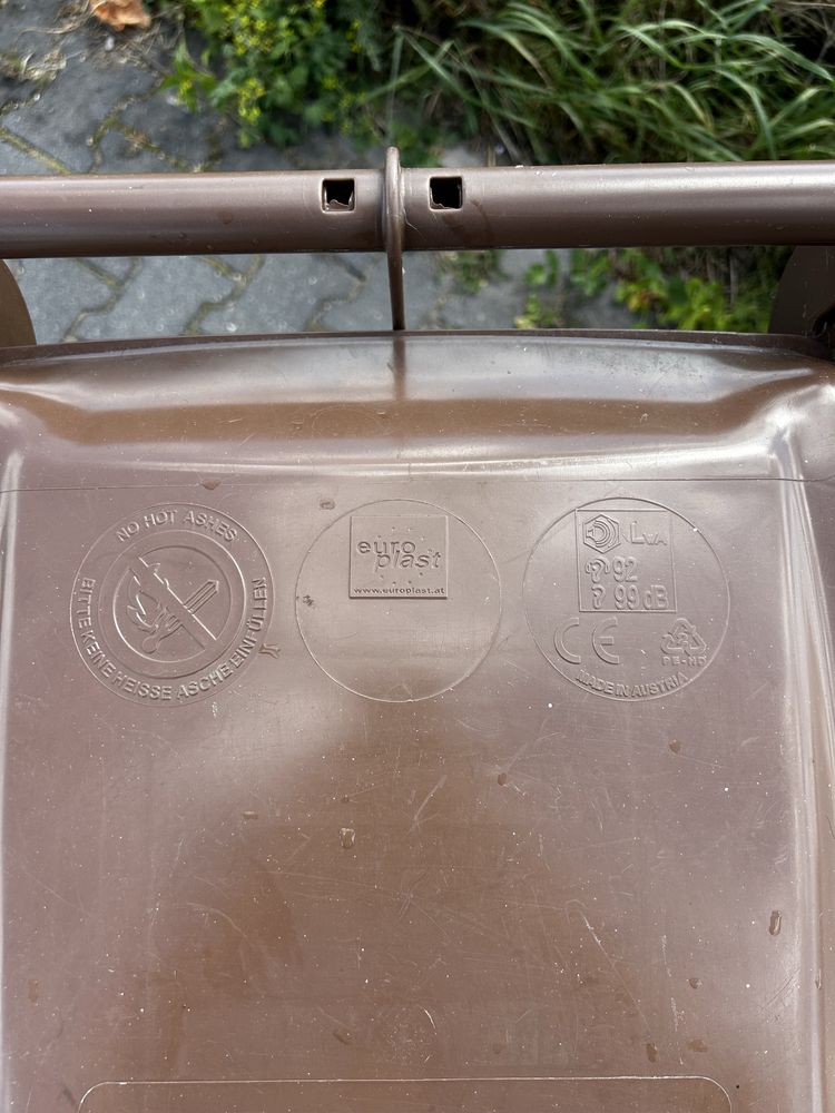 Pojemnik na odpady BIO 120l kubeł na kompost