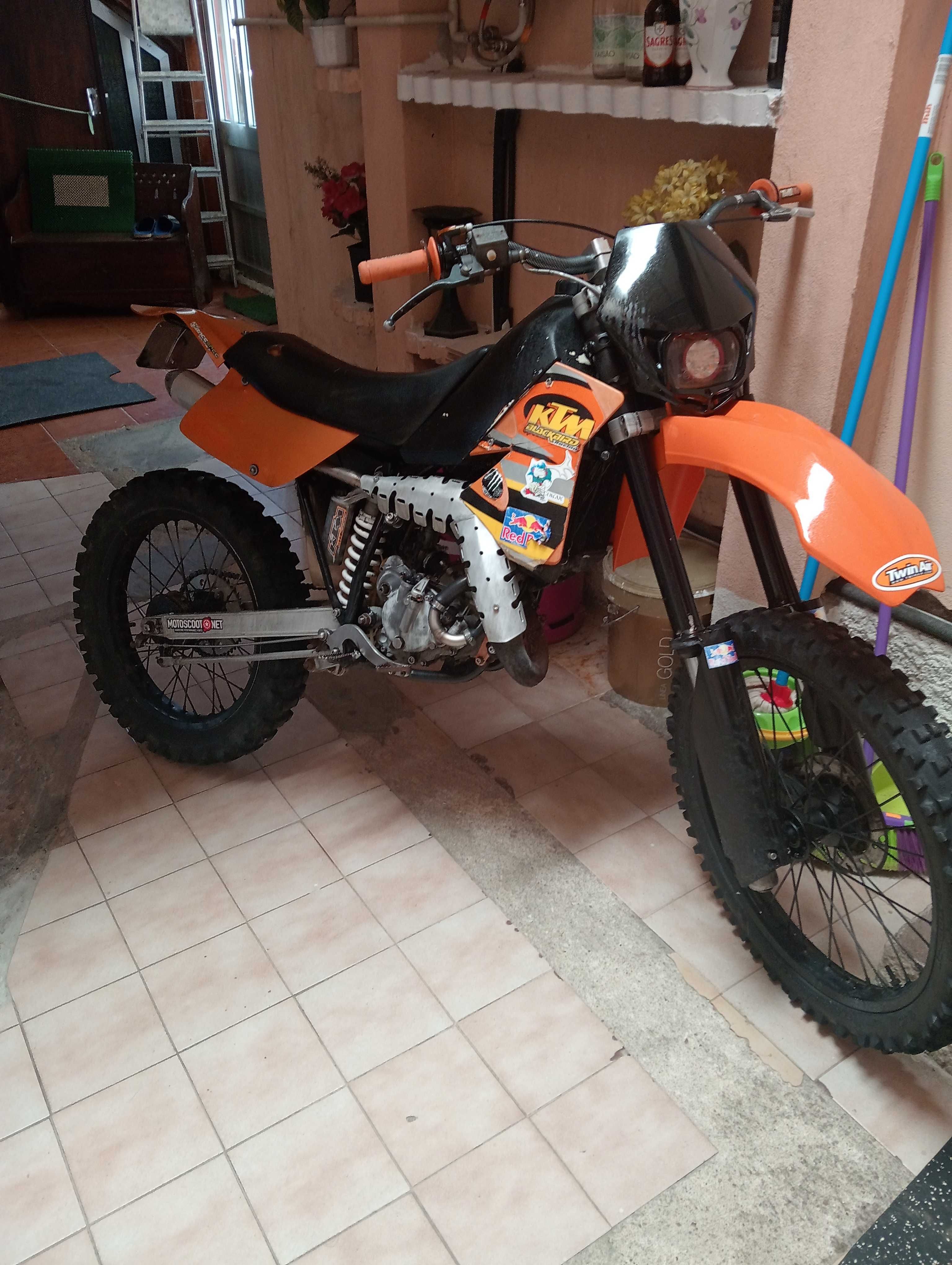 KTM SX 80 matriculada
