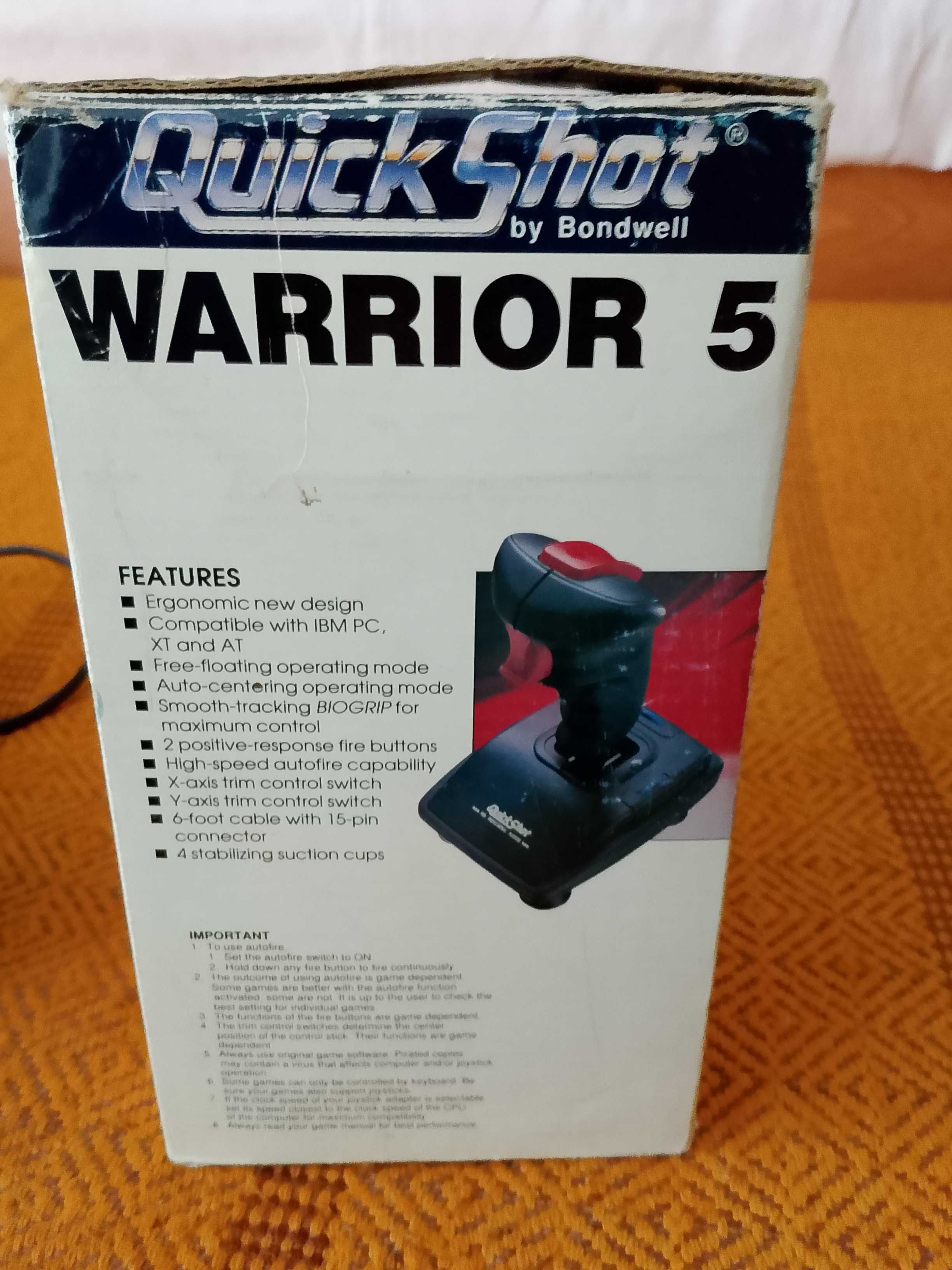 Retro Joystick QuickShot Warrior 5 GamePort