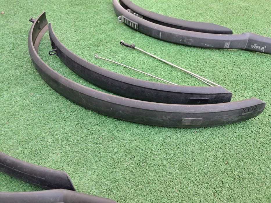 Велосипедні крила 26-29" болотніки повнорозмірні та короткі спортивні