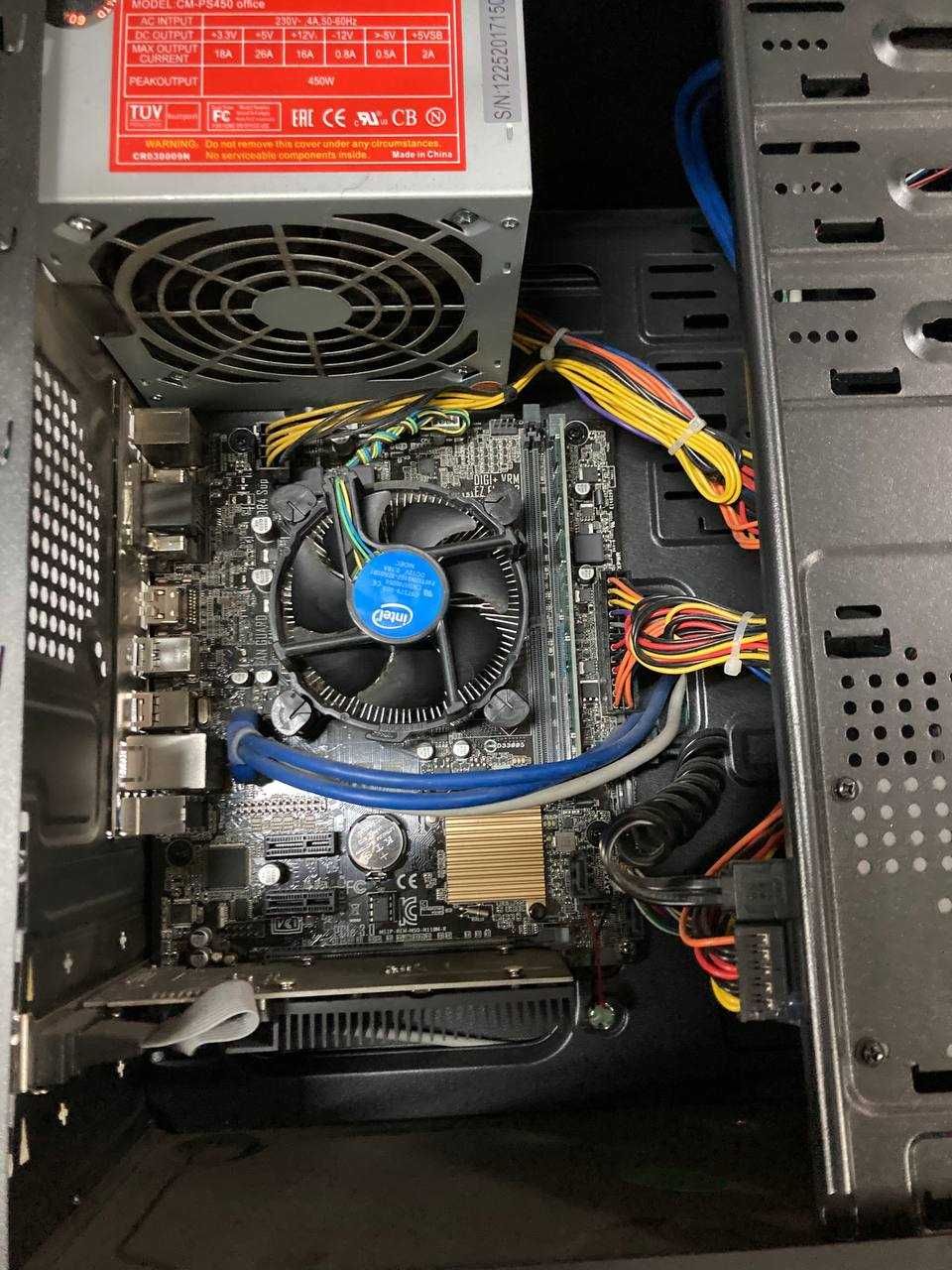 Комп'ютер  Intel Core i3-7100/ 4GB DDR4/ SSD 120GB / NVIDIA GT 710 1GB
