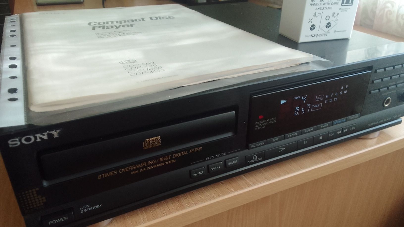 CD проигрыватель Sony SDP-M49 (Made in Japan 110v-220v))