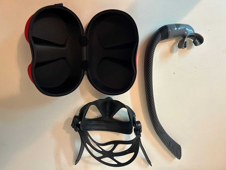 Máscara Caça submarina C4 Condor Carbono Silicone