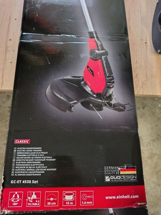 Podkaszarka EINHELL GC-ET 4530 SIECIOWA /ZK + 2 x Szpula