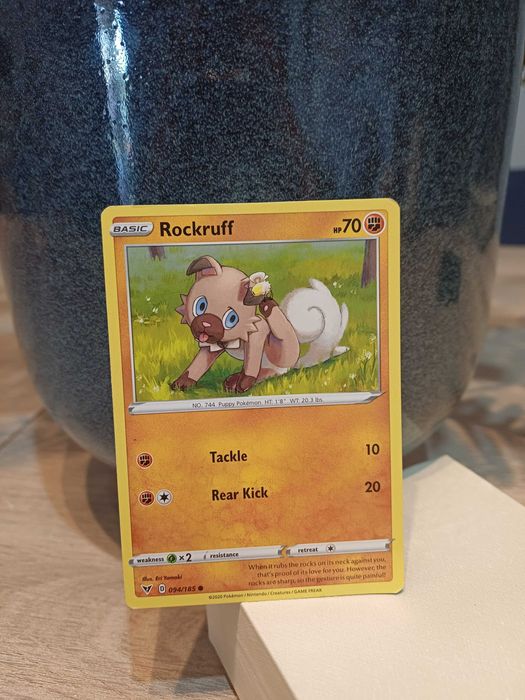 Carta Pokémon Rockruff #94