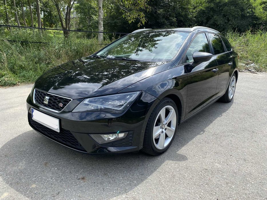 Seat Leon III FR 1.4 TSI 150KM, DSG-7, Skóra, Po serwisie, Alufelgi