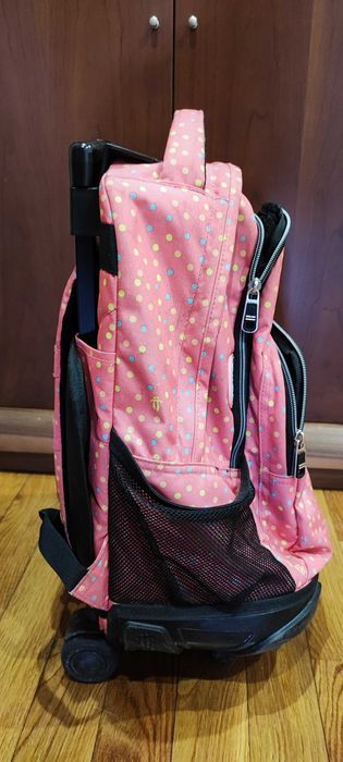 Mochila escolar com rodinhas - Criança