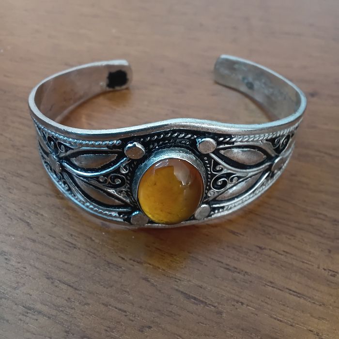 Pulseira Etnica em "Prata Berbere"  Artesanais , Exclucivas e Autentic
