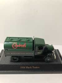 Miniatura de coleção Mack Tanker Castrol