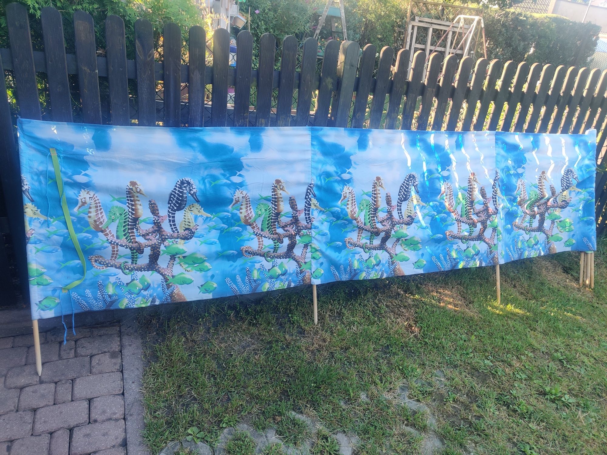 Parawan plażowy 7,5 m