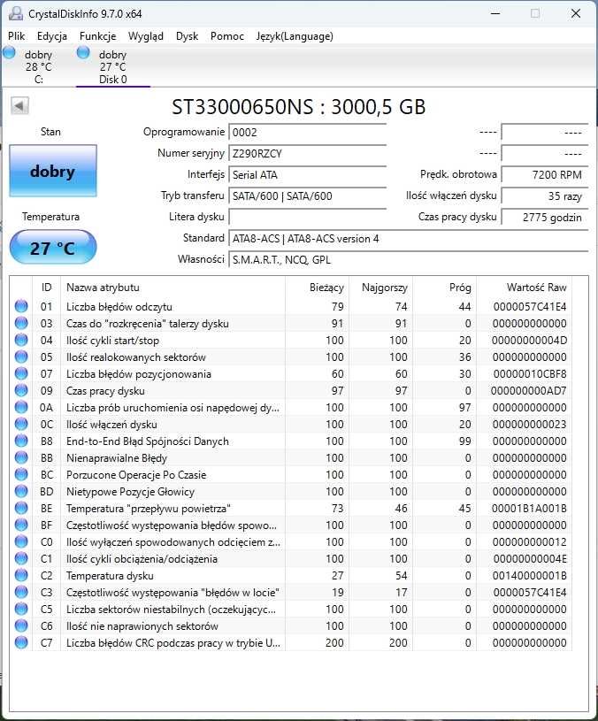 Dysk HDD Seagate Constellation ES.2 3TB