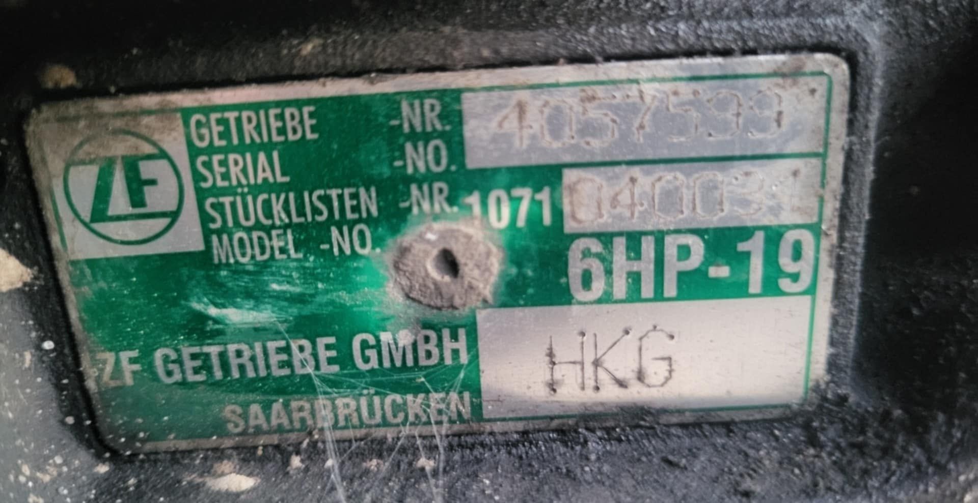 Skrzynia 6hp19 hkg quattro