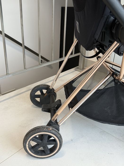 Cybex mios platinium czarno złoty 3.0 spacerowy