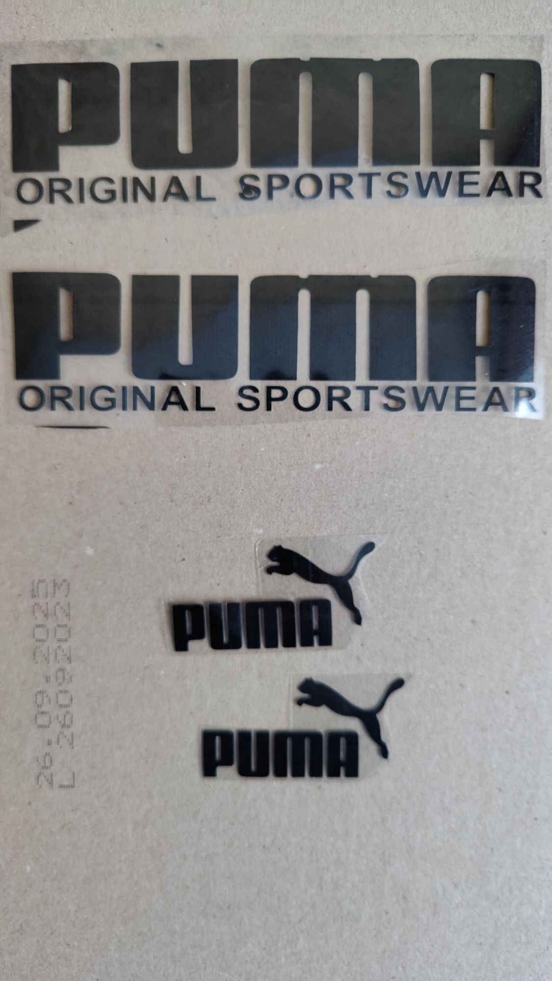 Термонаклейка puma  AMG на одежду. От 10 штук.