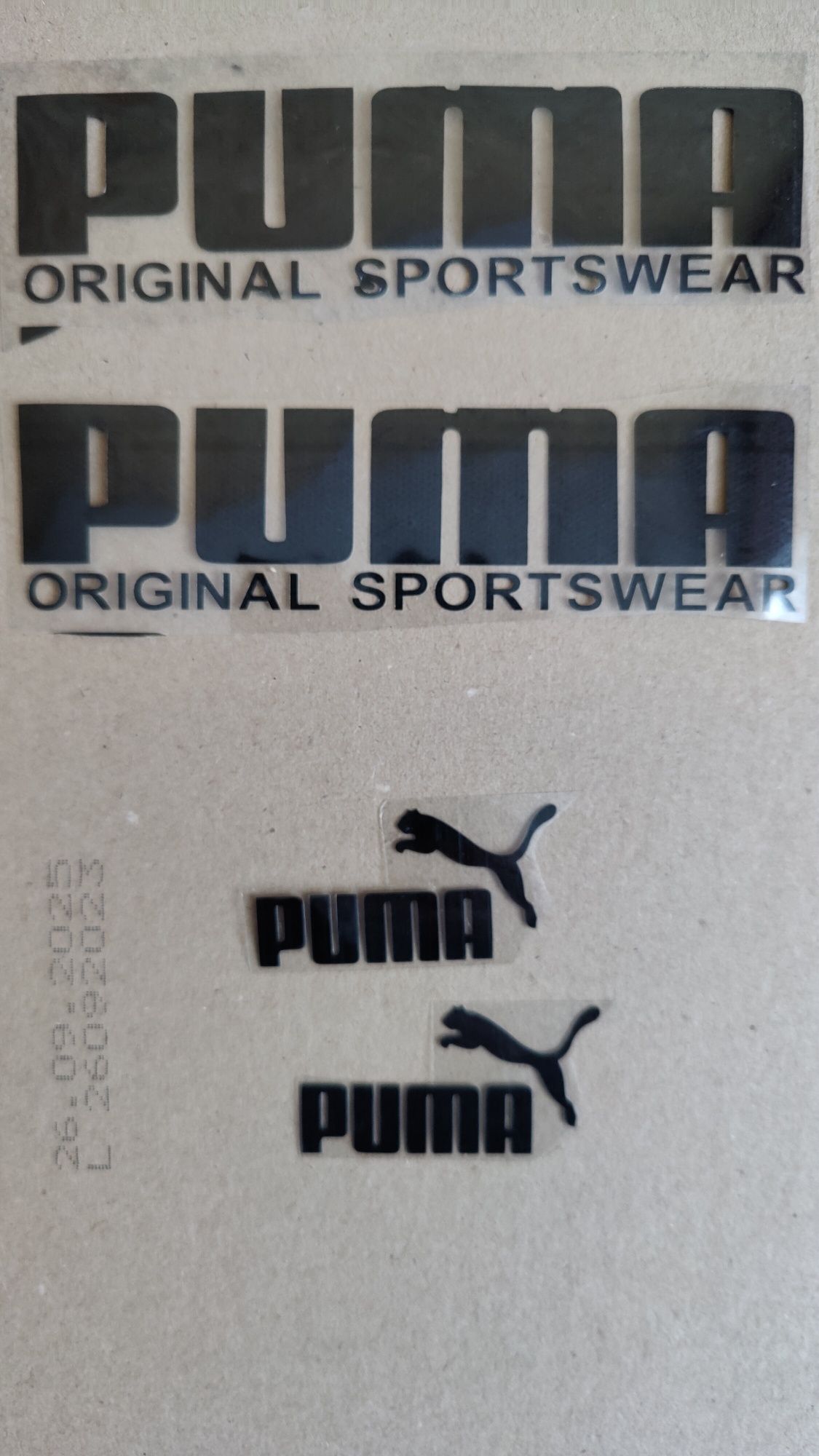 Термонаклейка puma  на одежду. От 10 штук.