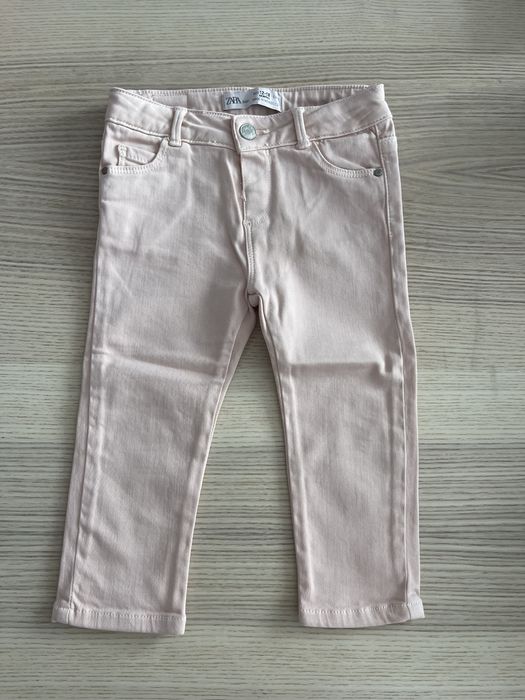 ZARA jeansy dla dziewczynki roz 12-18m, roz 86cm