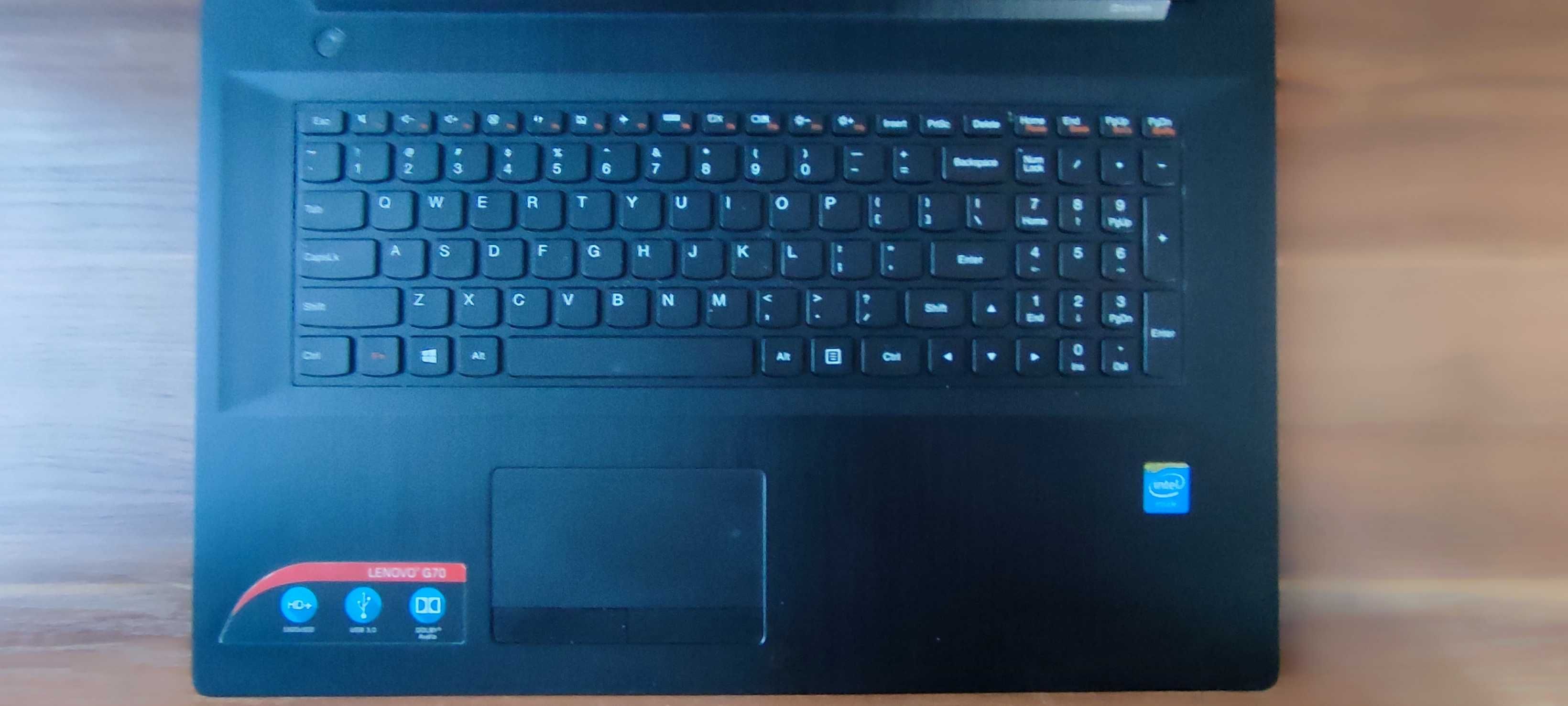 Laptop Lenovo g70 uszkodzony