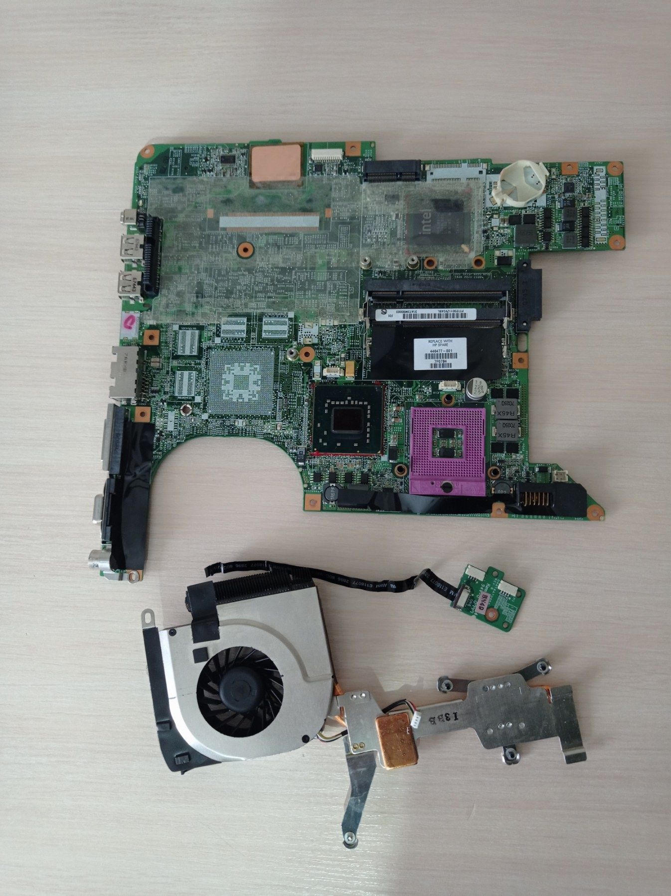 Ноутбук HP (DV6500) на запчастини