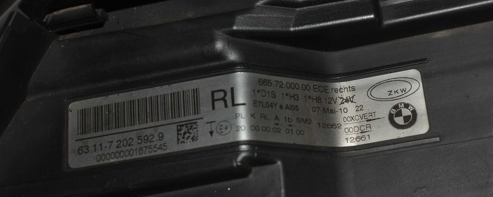 Farol direito Lci bmw E90/E91 bi-xenon