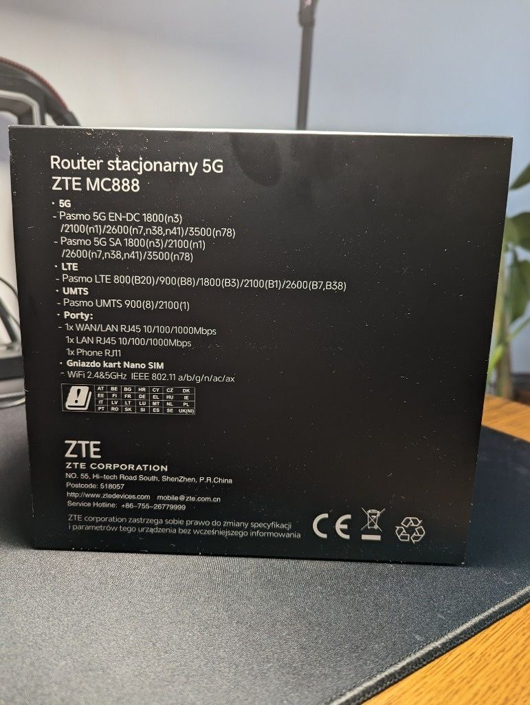Router ZTE MC888 5G ! NOWY ! BEZ BLOKAD !