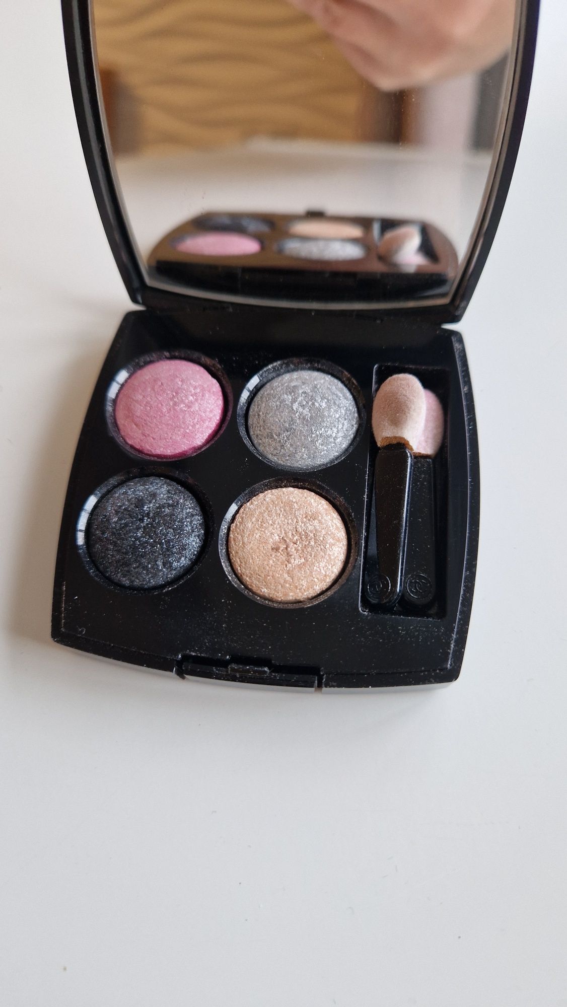 Chanel Les 4 Ombres тени для повік,guerlain пензлик